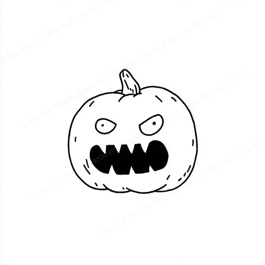 Jack-O-Lantern Vector Graphic preview