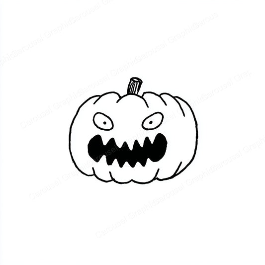 Jack-O-Lantern Vector Graphic preview