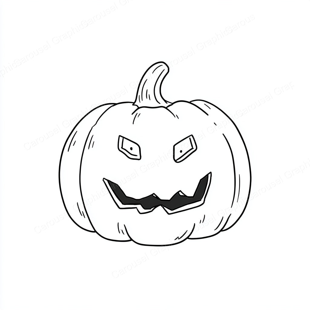 Jack-O-Lantern Vector Graphic preview