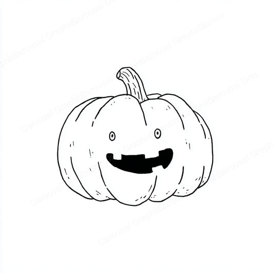 Jack-O-Lantern Vector Graphic preview