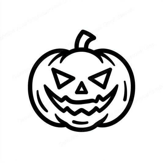 Jack-O-Lantern Vector Graphic preview