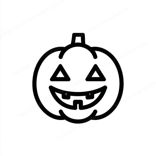 Jack-O-Lantern Vector Graphic preview