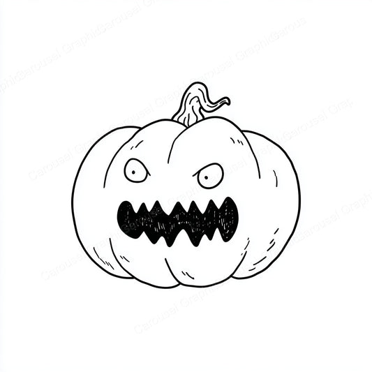 Jack-O-Lantern Vector Graphic preview