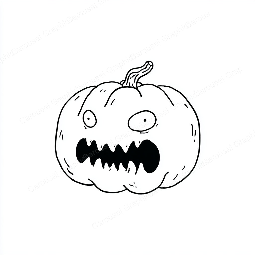 Jack-O-Lantern Vector Graphic preview