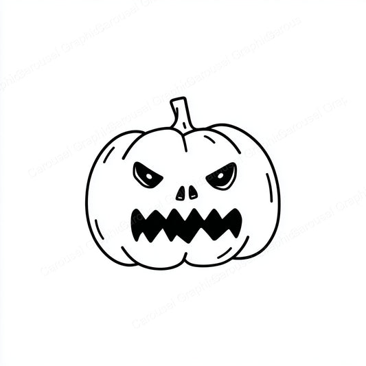Jack-O-Lantern Vector Graphic preview