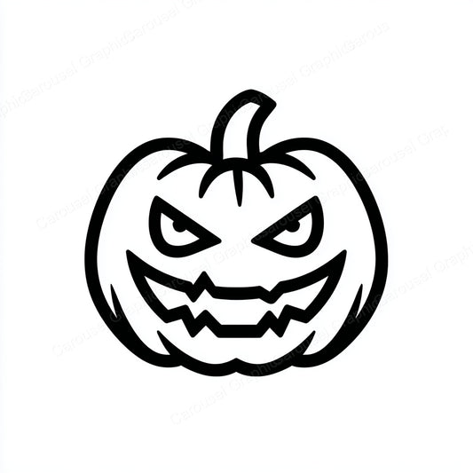 Jack-O-Lantern Vector Graphic preview