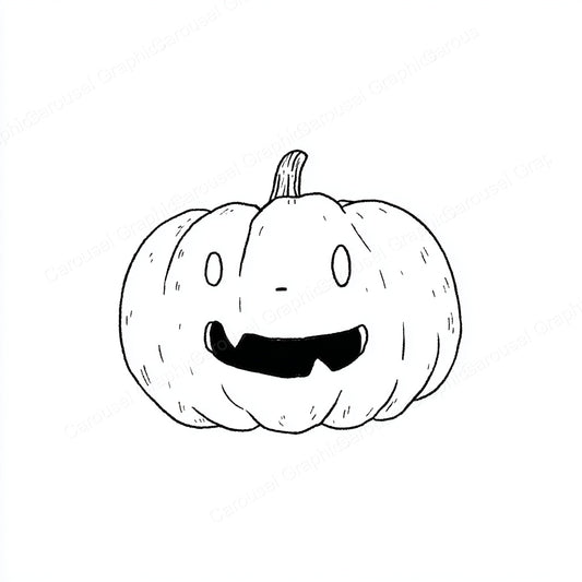 Jack-O-Lantern Vector Graphic preview