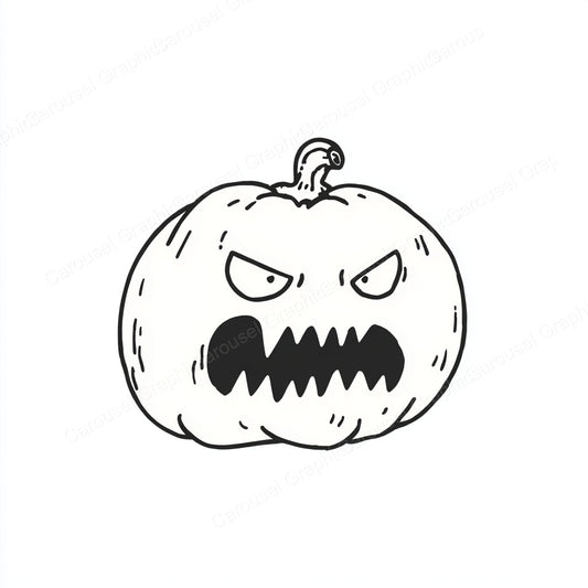 Jack-O-Lantern Vector Graphic preview