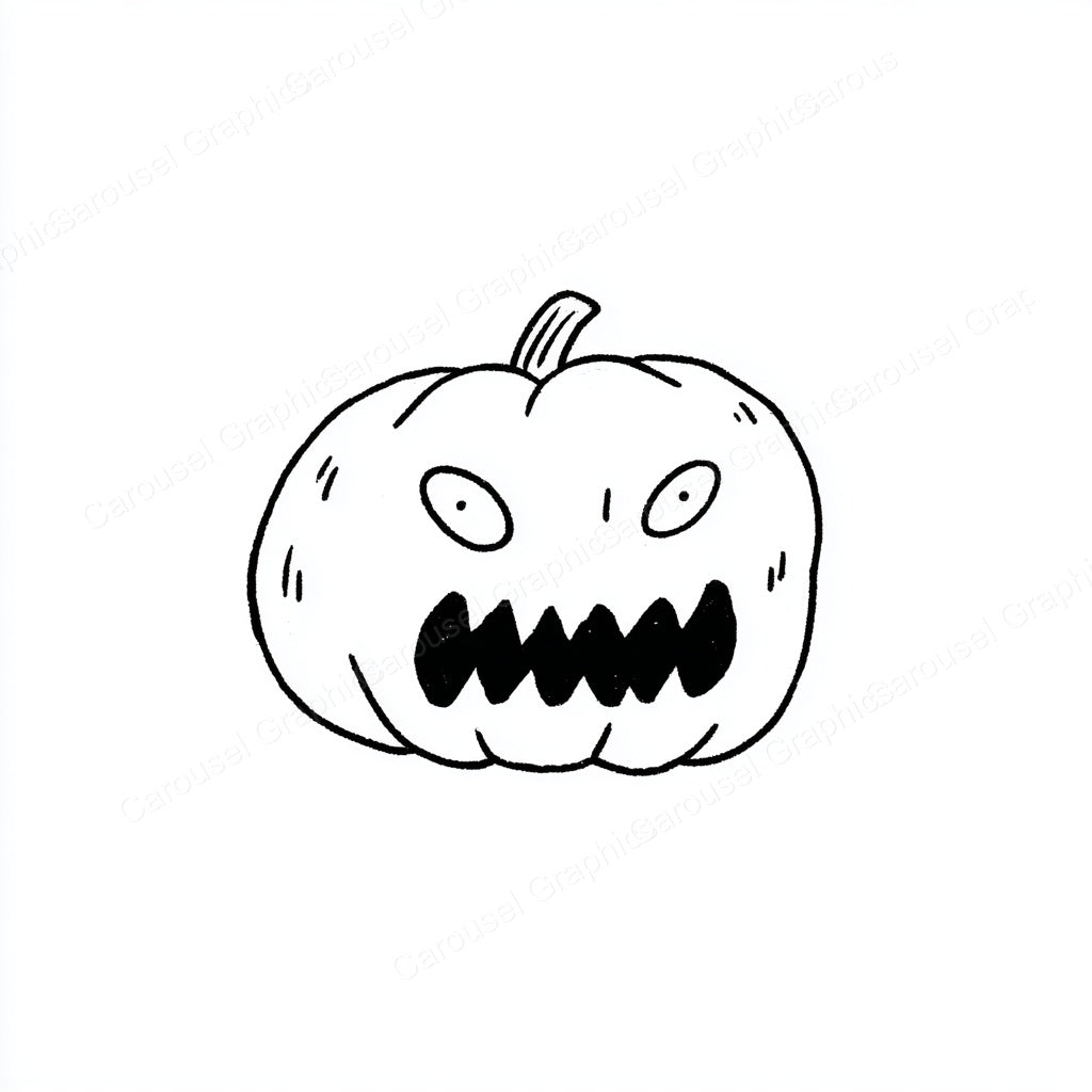 Jack-O-Lantern Vector Graphic preview