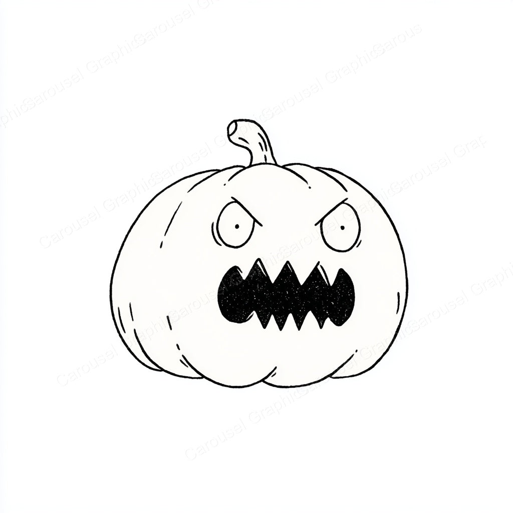 Jack-O-Lantern Vector Graphic preview