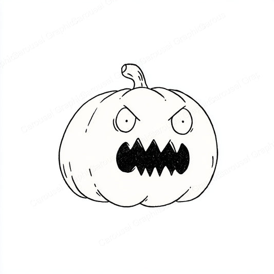 Jack-O-Lantern Vector Graphic preview