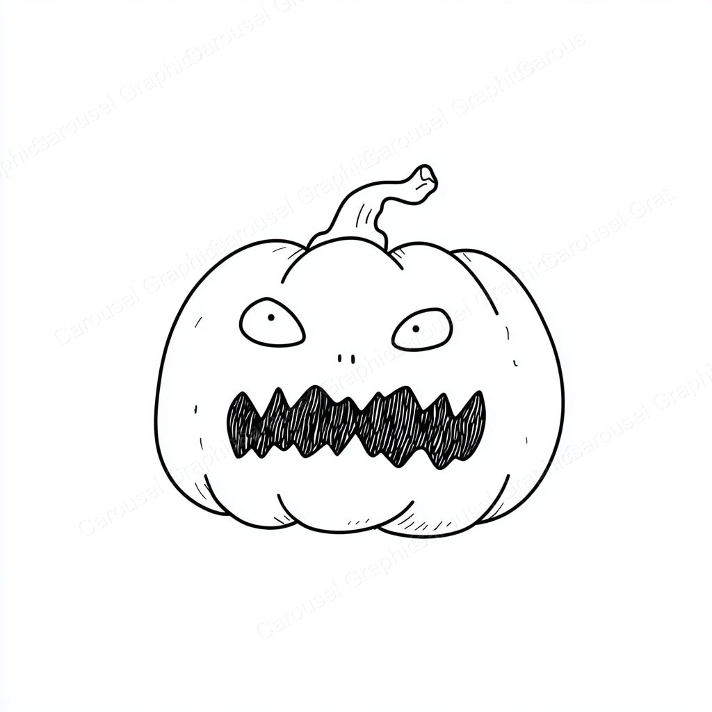 Jack-O-Lantern Vector Graphic preview