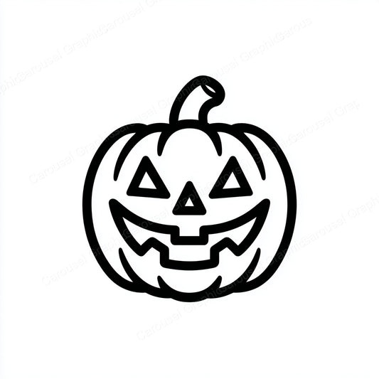 Jack-O-Lantern Vector Graphic preview