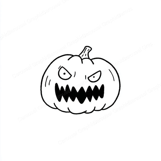 Jack-O-Lantern Vector Graphic preview