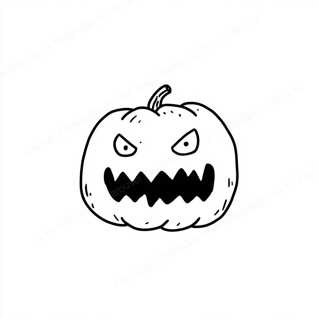 Jack-O-Lantern Vector Graphic preview