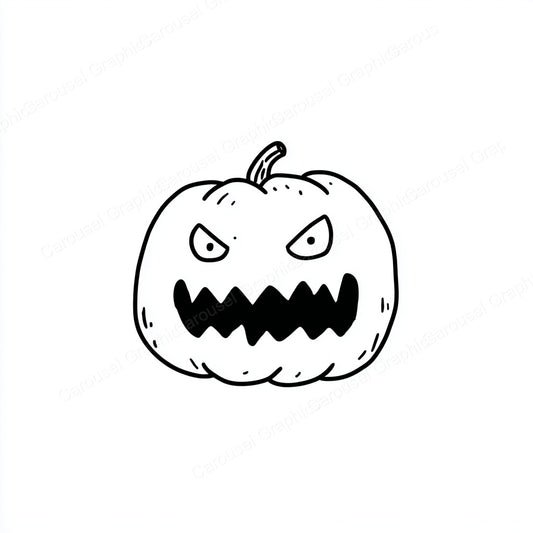 Jack-O-Lantern Vector Graphic preview