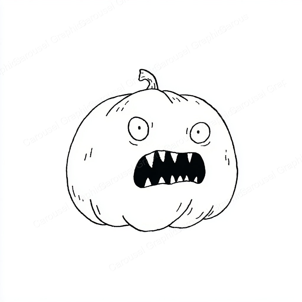 Jack-O-Lantern Vector Graphic preview