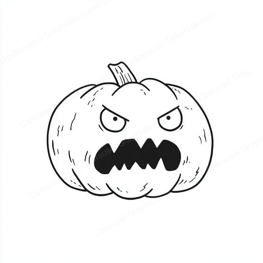 Jack-O-Lantern Vector Graphic preview