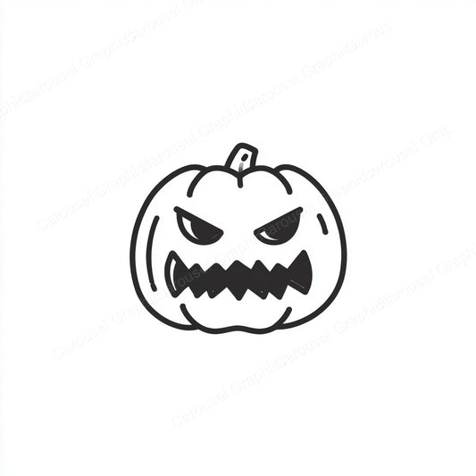 Jack-O-Lantern Vector Graphic preview