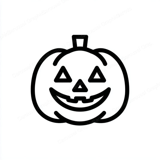 Jack-O-Lantern Vector Graphic preview