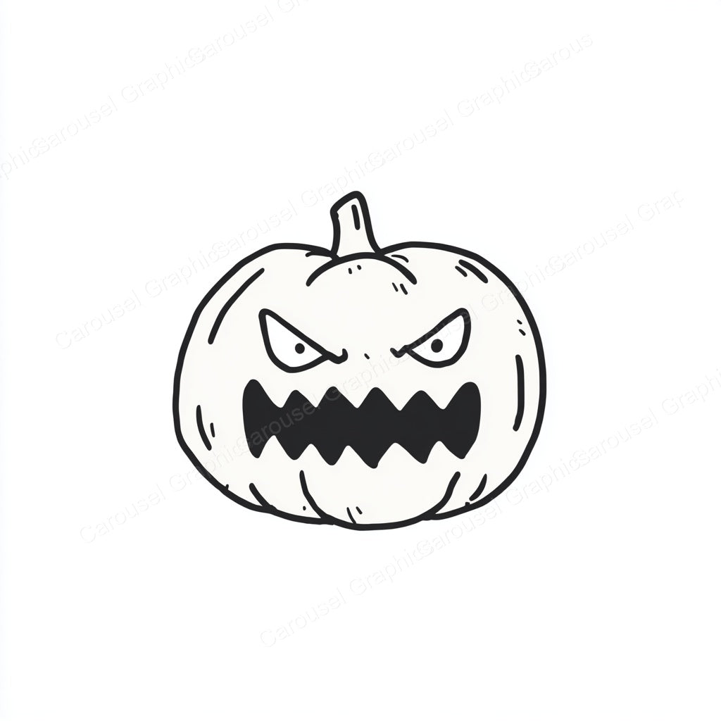 Jack-O-Lantern Vector Graphic preview