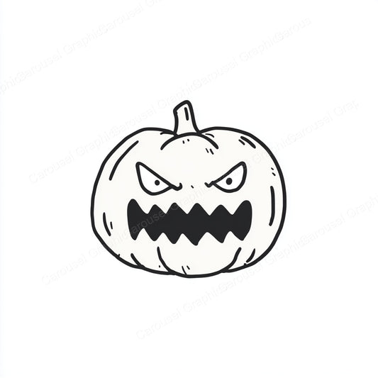 Jack-O-Lantern Vector Graphic preview