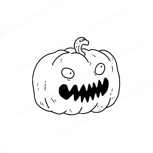 Jack-O-Lantern Vector Graphic preview