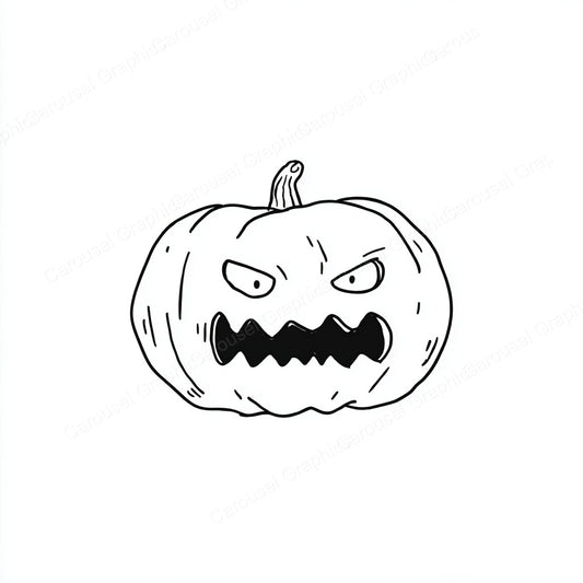 Jack-O-Lantern Vector Graphic preview