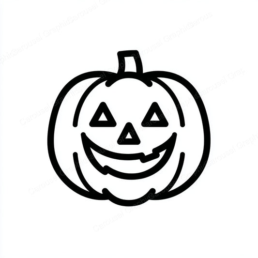 Jack-O-Lantern Vector Graphic preview