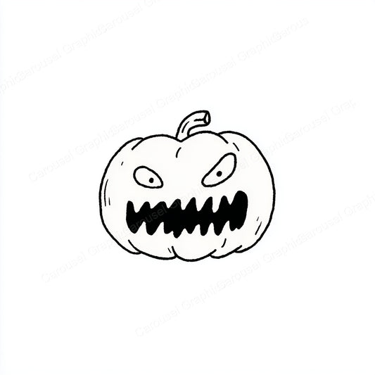 Jack-O-Lantern Vector Graphic preview