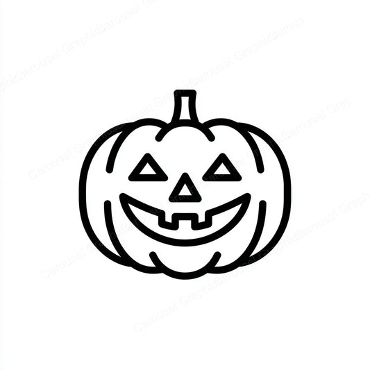 Jack-O-Lantern Vector Graphic preview