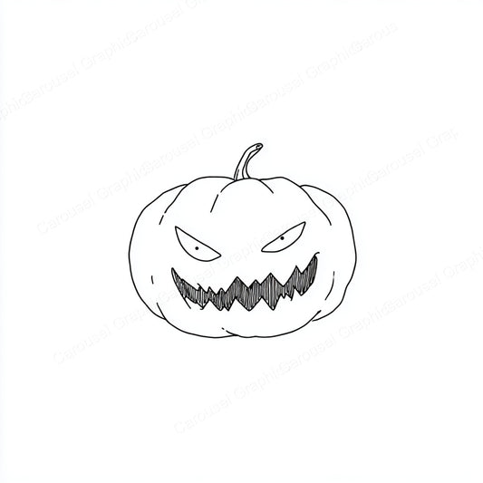 Jack-O-Lantern Vector Graphic preview