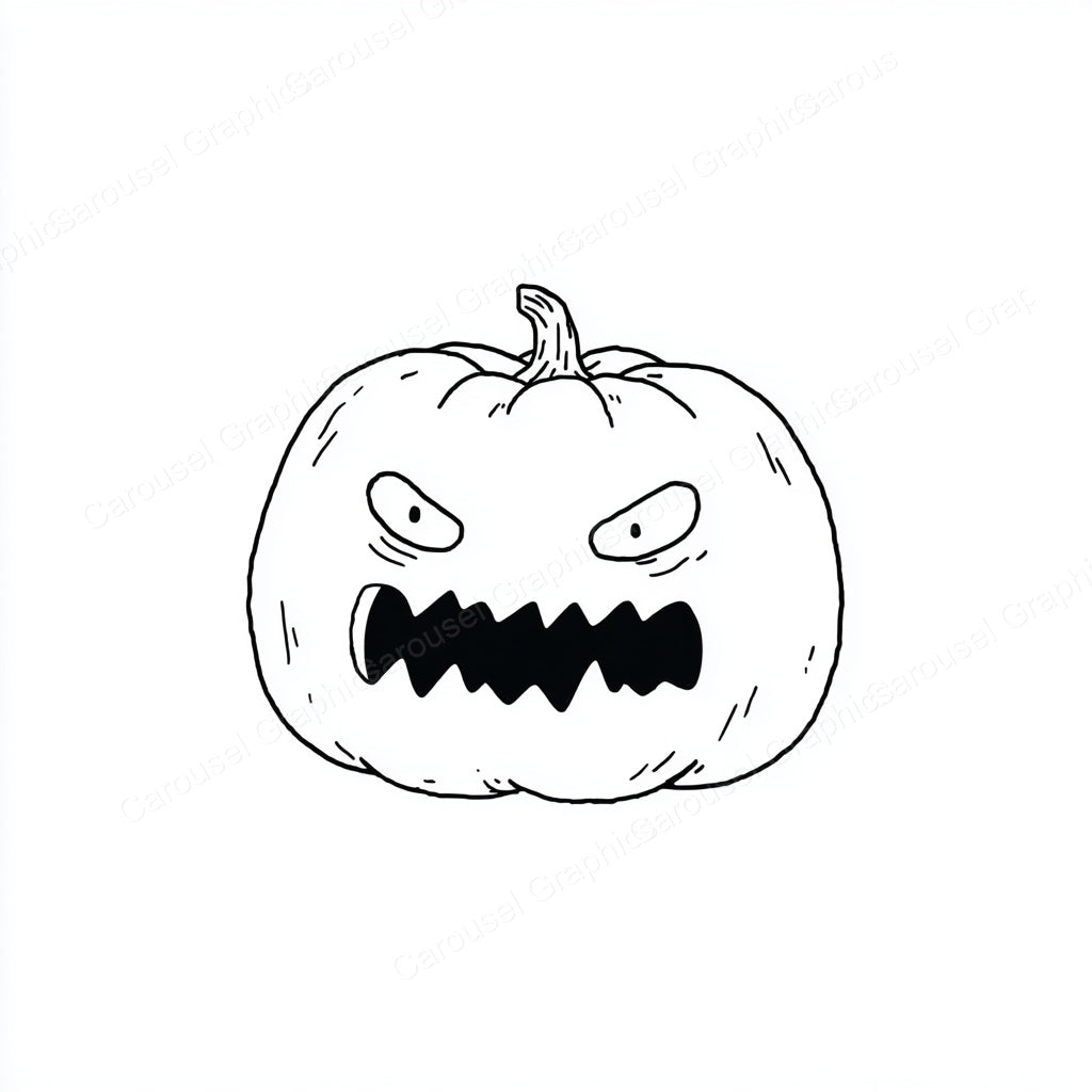 Jack-O-Lantern Vector Graphic preview