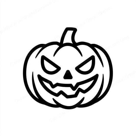 Jack-O-Lantern Vector Graphic preview