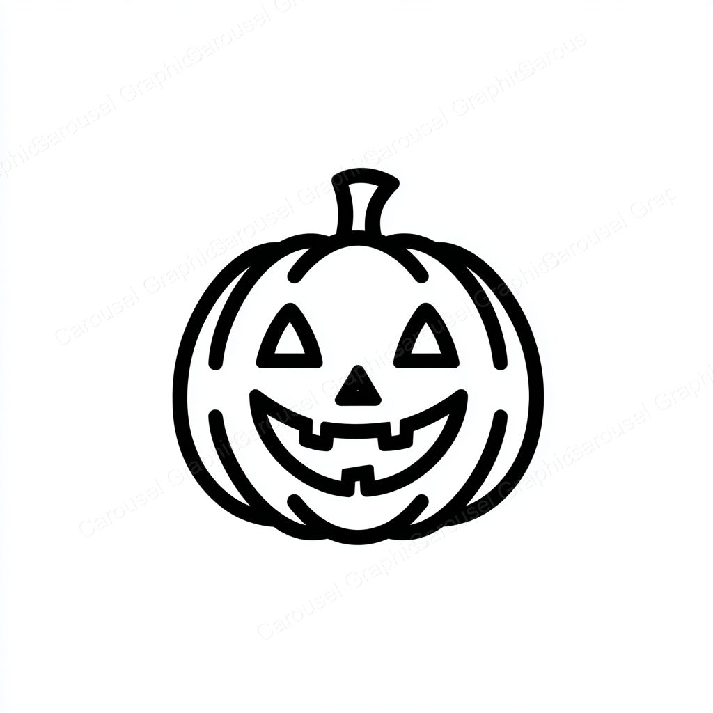 Jack-O-Lantern Vector Graphic preview