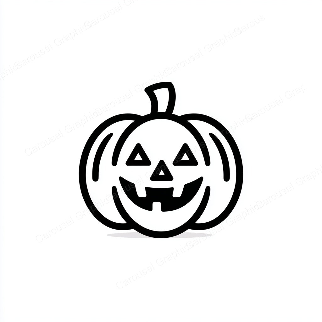 Jack-O-Lantern Vector Graphic preview