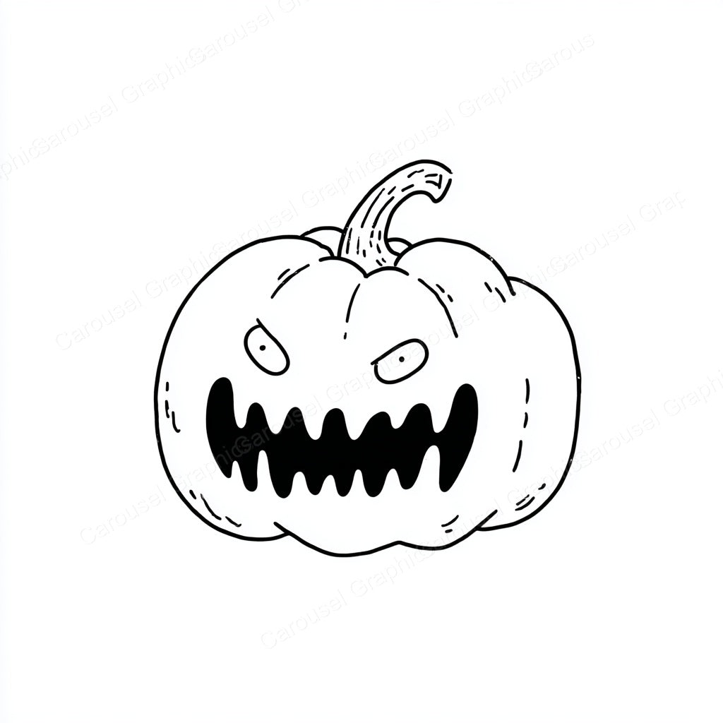 Jack-O-Lantern Vector Graphic preview