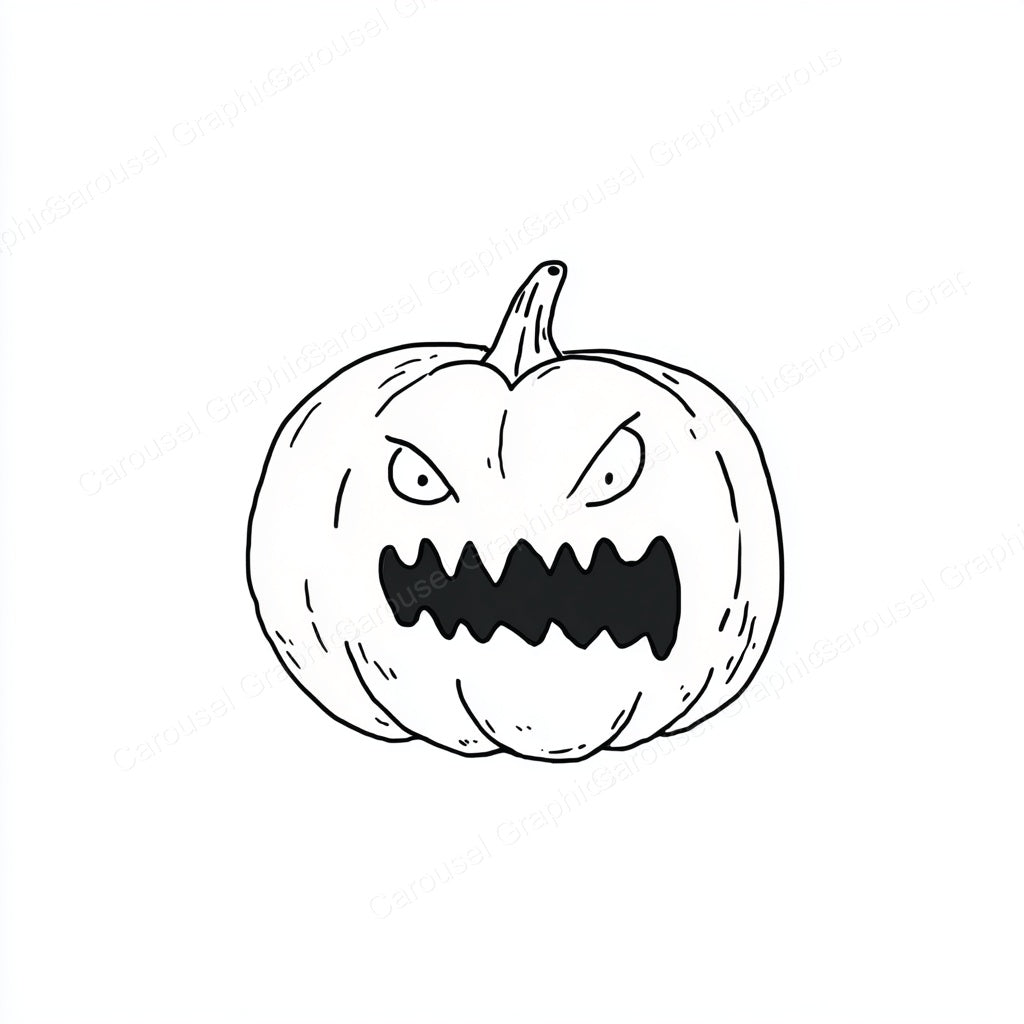 Jack-O-Lantern Vector Graphic preview