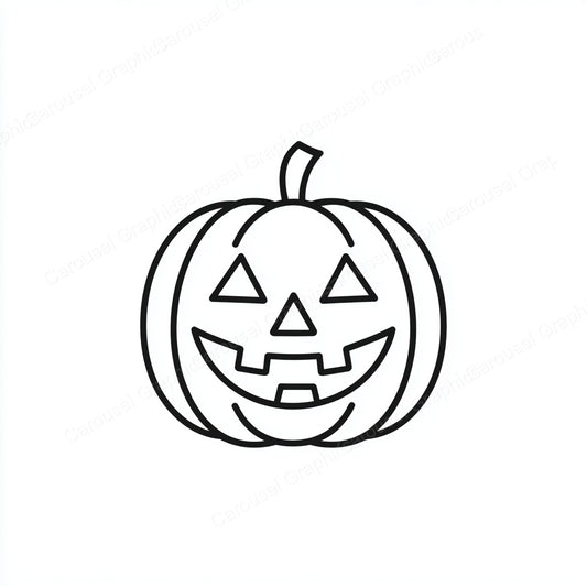 Jack-O-Lantern Vector Graphic preview