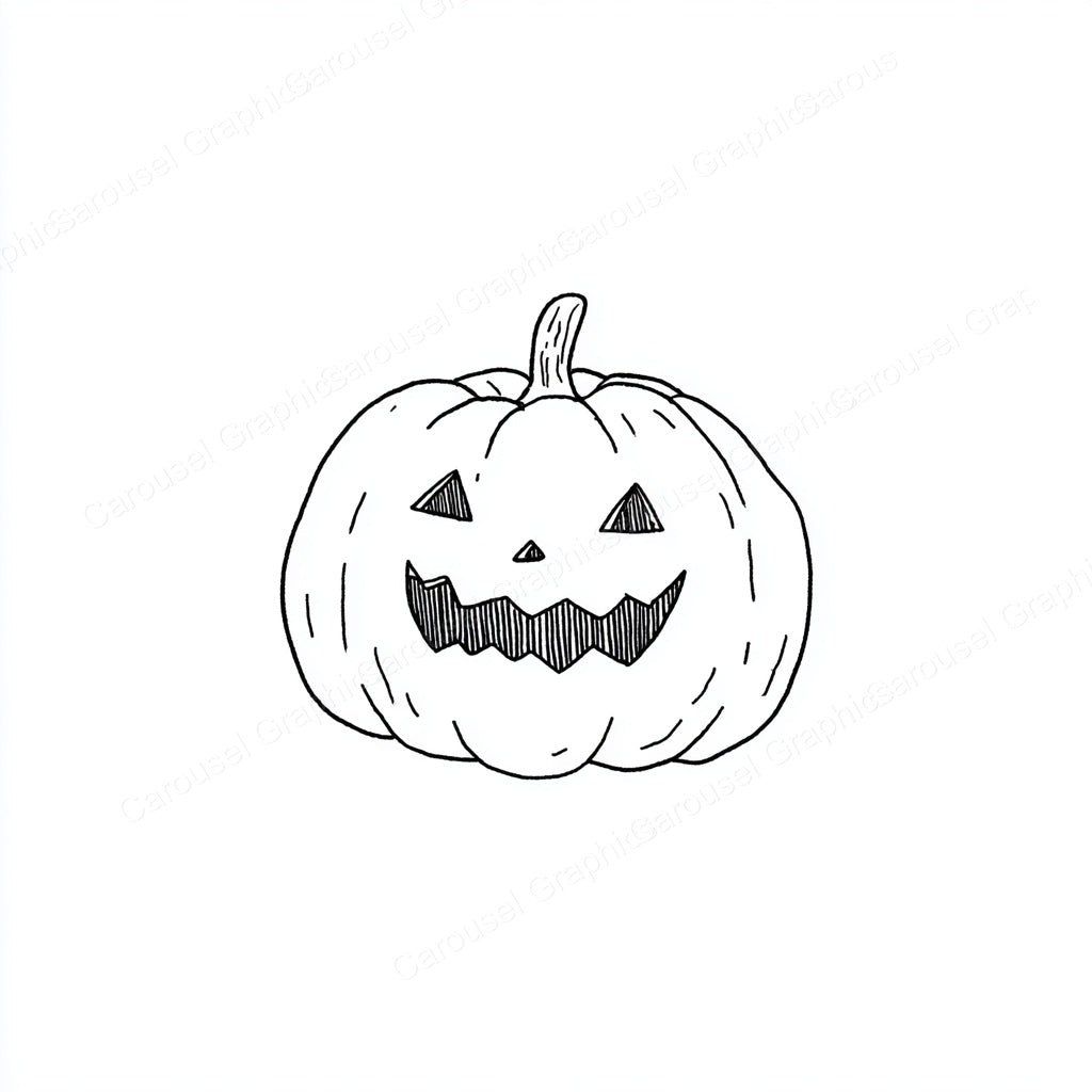 Jack-O-Lantern Vector Graphic preview