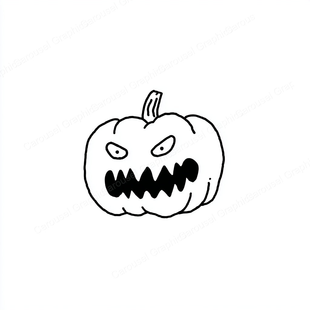 Jack-O-Lantern Vector Graphic preview