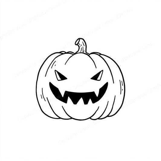 Jack-O-Lantern Vector Graphic preview
