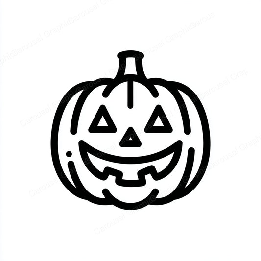 Jack-O-Lantern Vector Graphic preview