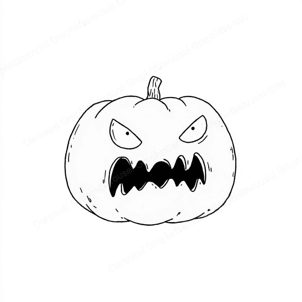 Jack-O-Lantern Vector Graphic preview