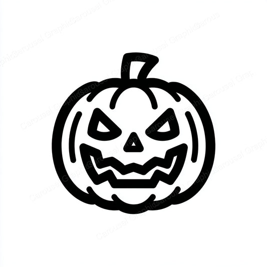Jack-O-Lantern Vector Graphic preview