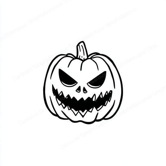 Jack-O-Lantern Vector Graphic preview
