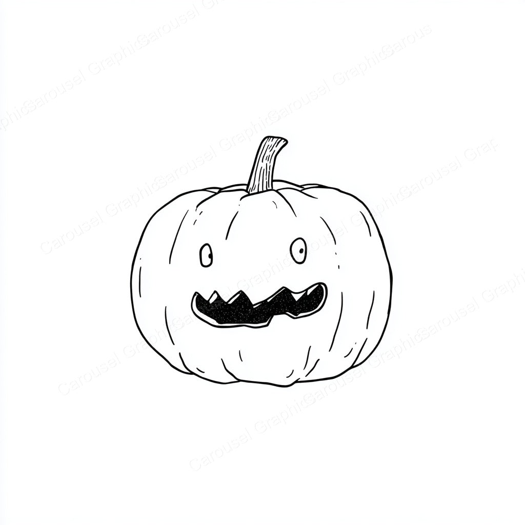 Jack-O-Lantern Vector Graphic preview