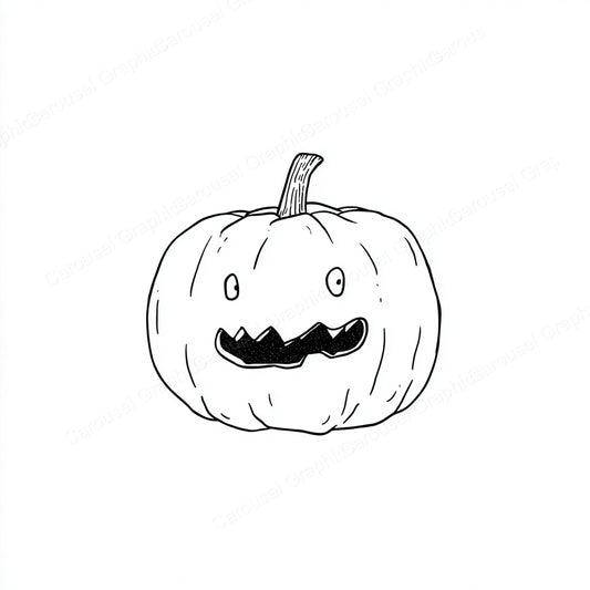 Jack-O-Lantern Vector Graphic preview