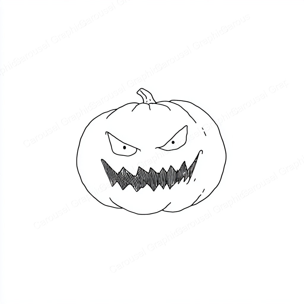 Jack-O-Lantern Vector Graphic preview