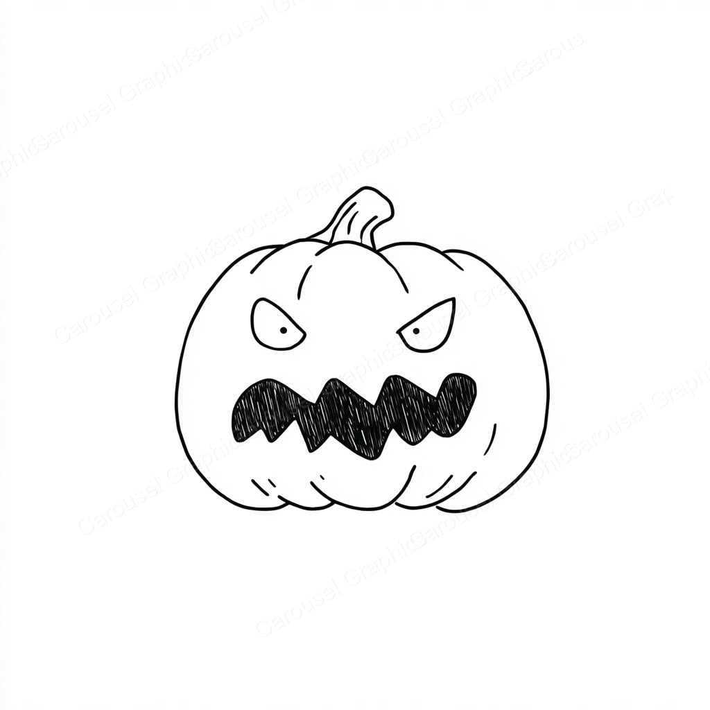 Jack-O-Lantern Vector Graphic preview